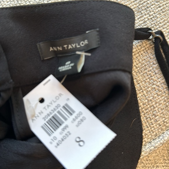 DONATE NWT Ann Taylor Black Midi Slip Dress with adjustable Strap Sz: 8 - Picture 5 of 5